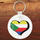 Je t'aime Comores Porte-clés (Recto)