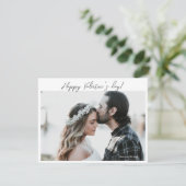 Je t'aime Couple Photo Carte Saint Valentin (Debout devant)