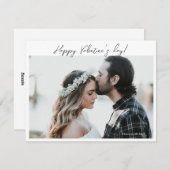 Je t'aime Couple Photo Carte Saint Valentin (Devant / Derrière)