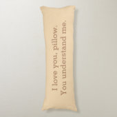 Je T'Aime Coussin Tu Me Comprends Citation (Devant (Vertical))