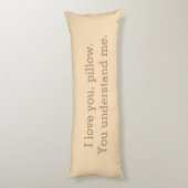 Je T'Aime Coussin Tu Me Comprends Citation (Dos (Vertical))
