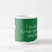 Je t'aime dans le Pôle Nord et la tasse arrière de (Centre)