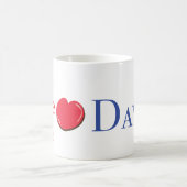 Je t'aime Dave mug (Centre)