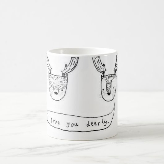 Je t'aime deerly tasse (Centre)