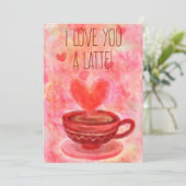 Je t'aime Dernière carte de Saint Valentin (Debout devant)