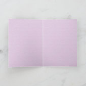 Je t'aime en code Morse défilant sur un cœur carte (Intérieur)