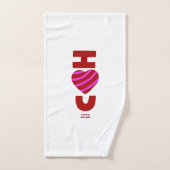 Je T'Aime Ensemble De Serviettes De Salle De Bains (Serviette à main)
