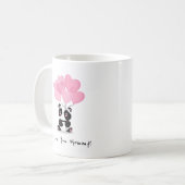 Je t'aime Fête des mères de maman | Café Mug (Devant gauche)