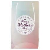 Je t'aime Fête des mères de maman | Sac cadeau (Devant)