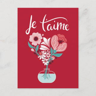 Je t'aime - Frans Ik hou van je kaart