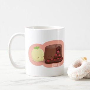 Je T'aime Gâteau Fondant Au Chocolat Mug Pun