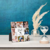 Je T'Aime, Grand-Père | Plaque photo Collage moder (Insitu)