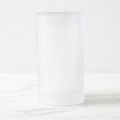 Je T'Aime Grande Mug De Verre Frosted (Centre)