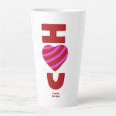 Je T'Aime Grosse Mug Latte (Devant)