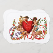 Je T'Aime Invitation (Devant / Derrière)