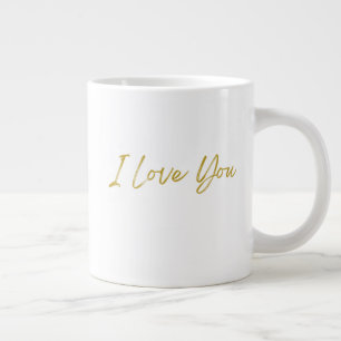 Je t'aime Jumbo 20oz Mug