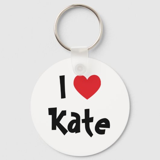 Je t'aime Kate Porte-clés (Recto)