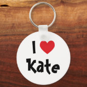 Je t'aime Kate Porte-clés (Recto)
