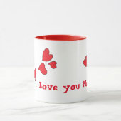 Je t'aime la plupart de tasse (Centre)