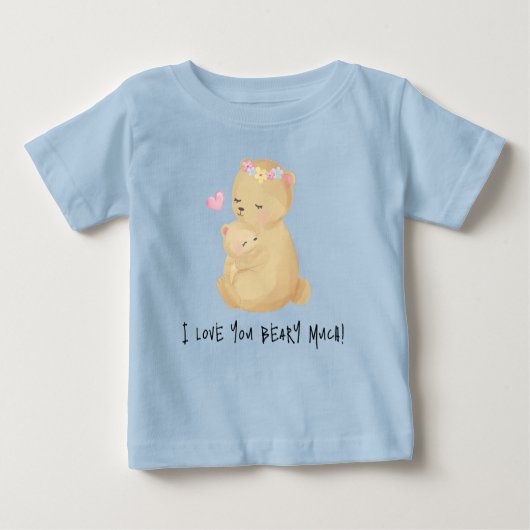 Je t'aime, les ours s'embrassent T-shirt (Devant)