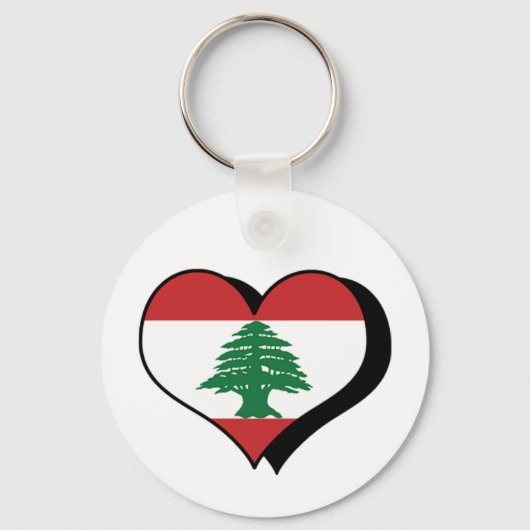 Je t'aime Liban Porte-clés (Recto)
