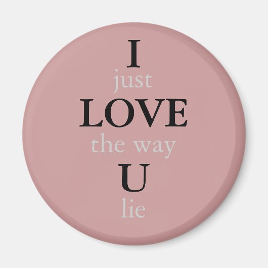 Je t'aime Magnet (Devant)