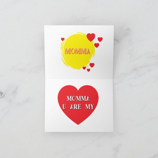 Je t'aime maman (Intérieur)