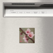 Je t'aime maman ! aimant en fleur rose (In Situ (Lave-vaisselle))