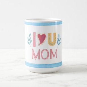 Je t'aime Maman Fête du Café Mug