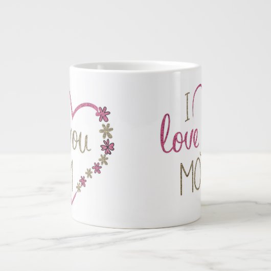 Je t'aime maman mug (Devant)