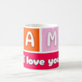 je t'aime maman Mug (Centre)