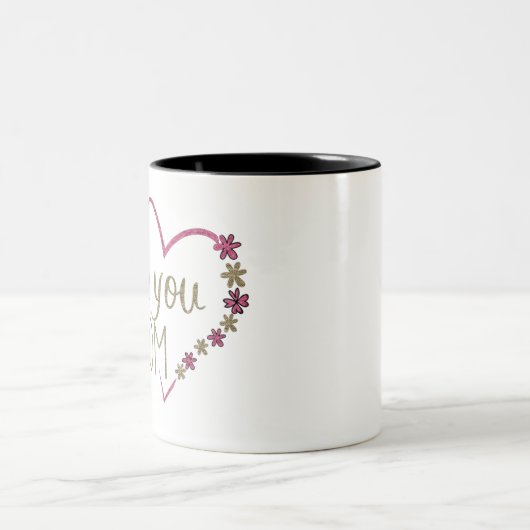 Je t'aime maman Mug (Centre)