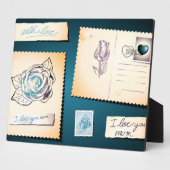 Je t'aime maman, plaque (Côté)