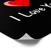 Je t'aime maman Poster (Coin)