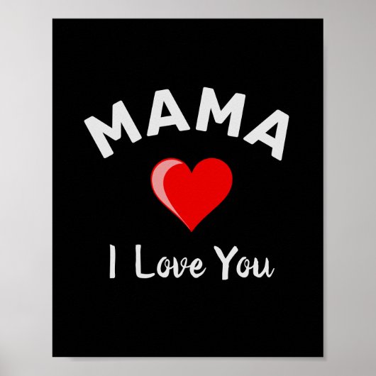 Je t'aime maman Poster (Devant)