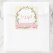 Je t'aime Maman Sticker pour la fête des mères (Sac)