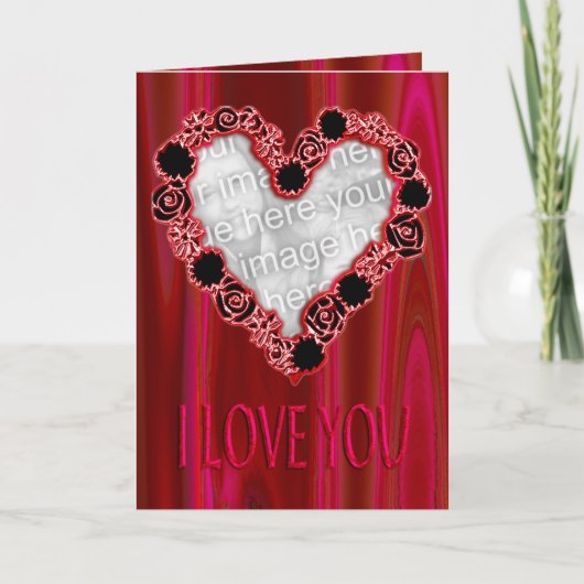 Je t'aime modèle art déco (Devant)