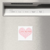 Je t'aime mon aimant frigo maman (In Situ (Lave-vaisselle))
