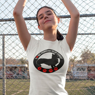 Je T'aime Mon T-Shirt Pembroke Welsh Corgi