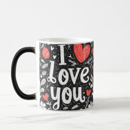 Je T'Aime Morpher Mug (Gauche)