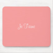 Je T'aime mousepad Muismat (Voorkant)