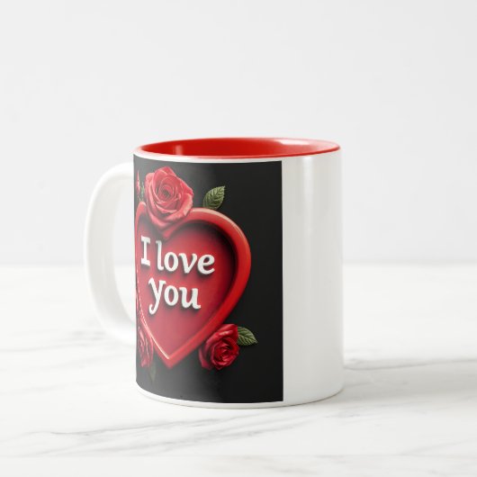 Je t'aime Mug (Devant gauche)