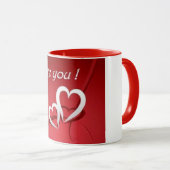 Je T'Aime Mug (Devant droit)