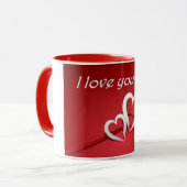 Je T'Aime Mug (Devant gauche)