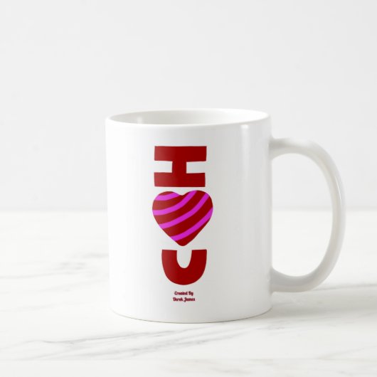 Je T'Aime Mug De Café (Droite)
