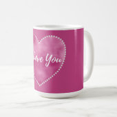 Je T'Aime Mug De Café (Devant droit)