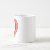 Je T'Aime Mug De Café (Centre)