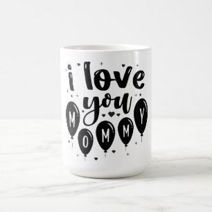 Je T'Aime Mug De Café Maman