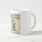 Je t'aime Mug de Californie (Devant droit)