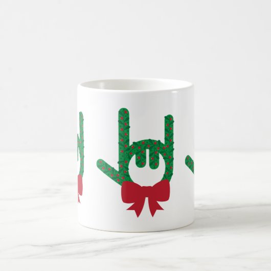 Je t'aime Mug de Noël (Centre)